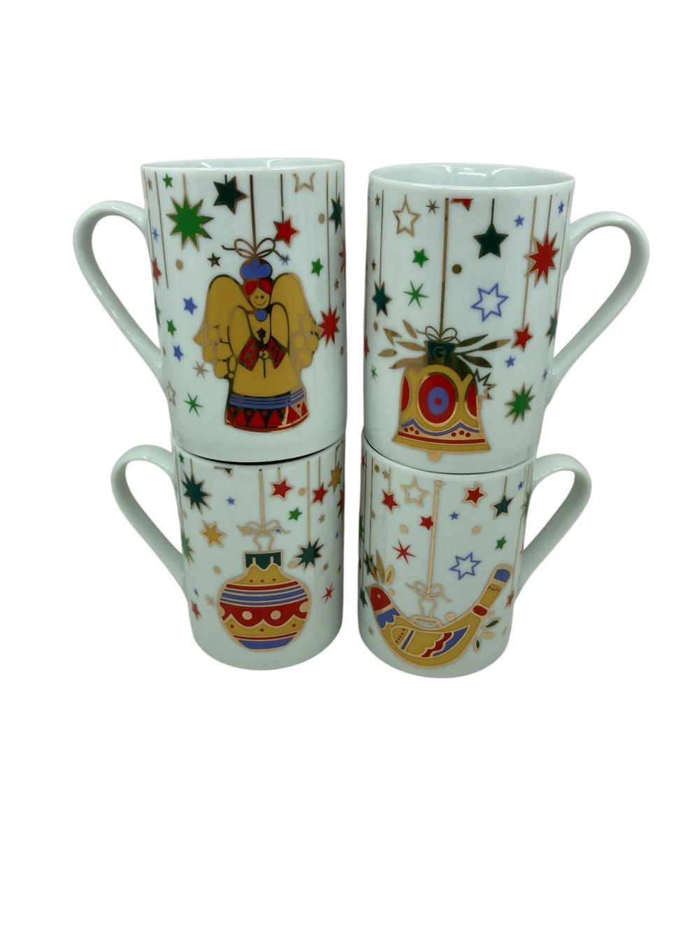 Maxwell Williams Christmas Trimmings Mugs Set of 4
